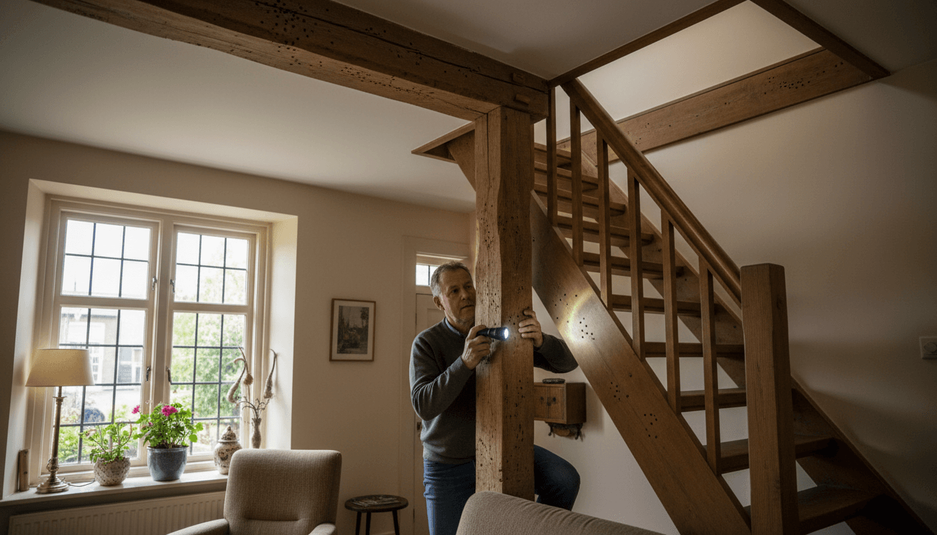 Houtworm in Huis: Hoe Herken Je de Schade op Tijd?